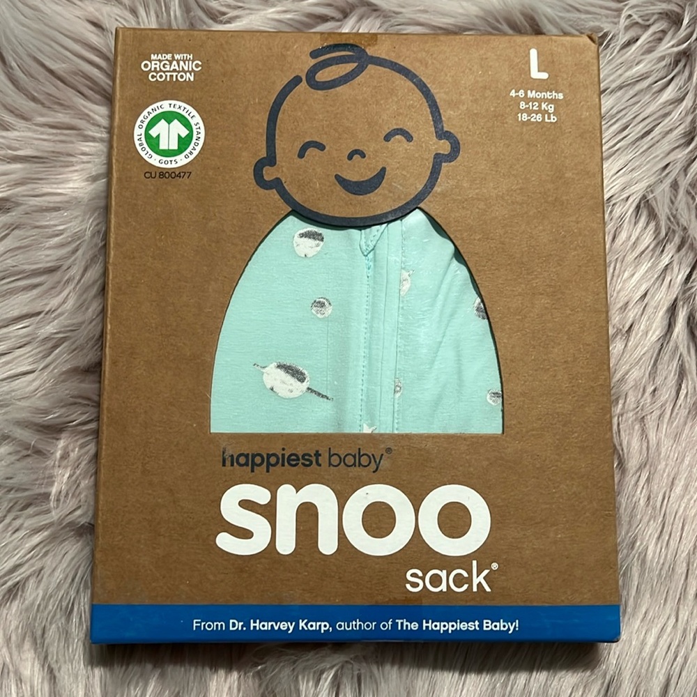 New Snoo Sack Mint Planets